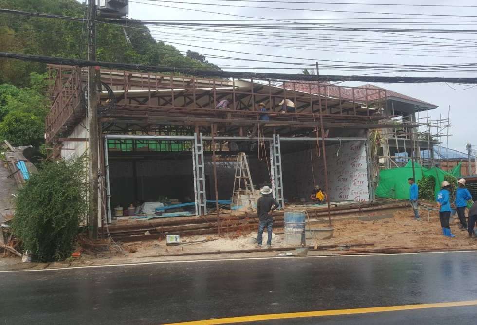 Phuket Construction 7-Eleven AoYon Beach Phuket S.C.T. Construction 2018